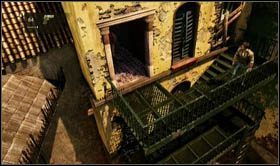 The stairs are at the end of the dead end - Uncharted 2: Urban Warfare part 2, chapter 5 walkthrough - Walkthrough - Uncharted 2 Guide