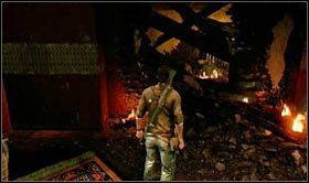 You are in a kitchen - destroy three boards to move on - Uncharted 2: Urban Warfare part 2, chapter 5 walkthrough - Walkthrough - Uncharted 2 Guide