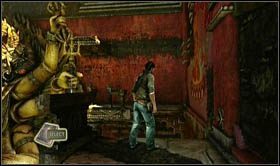 The path to the first hand is on the right - Uncharted 2: The Citys Secret, chapter 8 walkthrough - Walkthrough - Uncharted 2 Guide