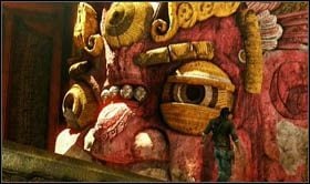 After that, move on the next blade towards the red face - Uncharted 2: Path of Light, chapter 9 walkthrough - Walkthrough - Uncharted 2 Guide