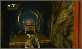 Reach the first passenger car and get inside it - Uncharted 2: Tunnel Vision, chapter 14 walkthrough - Walkthrough - Uncharted 2 Guide