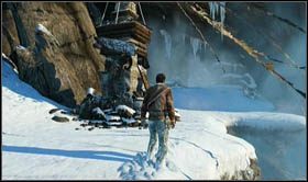 Run after the mysterious Tibetan to the cave - Uncharted 2: Mountaineering part 1, chapter 17 walkthrough - Walkthrough - Uncharted 2 Guide