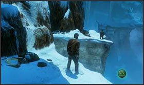 You reach another shelf - Uncharted 2: Mountaineering part 1, chapter 17 walkthrough - Walkthrough - Uncharted 2 Guide