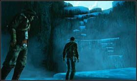 Examine the animals corpses and go towards the darkest part of the cave - Uncharted 2: Mountaineering part 2, chapter 17 walkthrough - Walkthrough - Uncharted 2 Guide