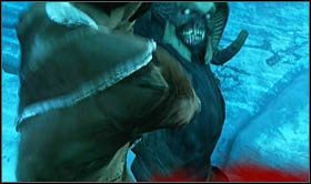 The enemy has one more move - it can grab Drake - Uncharted 2: Mountaineering part 2, chapter 17 walkthrough - Walkthrough - Uncharted 2 Guide