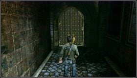 Using a convenient shooting position, we help him eliminate the first wave of enemies - Uncharted 3: Chapter 6 - The Chateau part 2 walkthrough - Walkthrough - Uncharted 3 Drakes Deception Guide