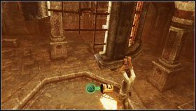 At the beginning of the chapter you enter the well and go down the ladder - Uncharted 3: Chapter 11 treasures guide - Treasures - Uncharted 3 Drakes Deception Guide