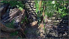 After collecting the second treasure, we had to go back to the stone - Uncharted 1: The Search for El Dorado part 1 - Chapter 2 walkthrough - Walkthrough - Uncharted Drakes Fortune Guide