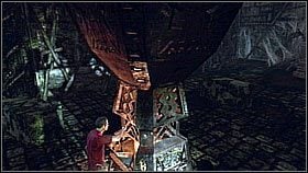 On the other side of the door the old man got tired and had to be relieved of his burden - Uncharted 1: The Search for El Dorado part 1 - Chapter 2 walkthrough - Walkthrough - Uncharted Drakes Fortune Guide