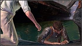 Nathan went down the ladder and was struck by the scent of death - Uncharted 1: A Surprising Find - Chapter 3 walkthrough - Walkthrough - Uncharted Drakes Fortune Guide