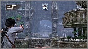 After killing them, Drake jumped down and two more bandits have arrived - the hero dodged their attacks and defeated them with his bare hands - Uncharted 1: Sanctuary - Chapter 13 walkthrough - Walkthrough - Uncharted Drakes Fortune Guide