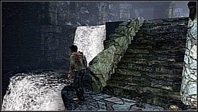 Drake moved on - he passed the graves and climbed the wall on his right - Uncharted 1: Going Underground - Chapter 14 walkthrough - Walkthrough - Uncharted Drakes Fortune Guide
