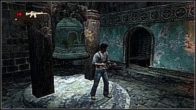 When the hero approached the altar, several new bandits appeared - they were quickly eliminated - Uncharted 1: Going Underground - Chapter 14 walkthrough - Walkthrough - Uncharted Drakes Fortune Guide