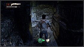 In a small room there was a ladder - Nathan used it to get downstairs and jumped down - Uncharted 1: Going Underground - Chapter 14 walkthrough - Walkthrough - Uncharted Drakes Fortune Guide
