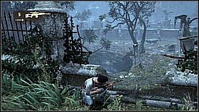 After that, the protagonist approached a stained-glass window which depicted a distinctive heart - he opened it and spotted his next target - Uncharted 1: On the Trail of the Treasure - Chapter 15 walkthrough - Walkthrough - Uncharted Drakes Fortune Guide