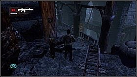 After they defeated all enemies they moved ahead with double vigilance - another enemy with a grenade launcher was lurking in the area - Uncharted 1: The Treasure Vault - Chapter 16 walkthrough - Walkthrough - Uncharted Drakes Fortune Guide