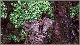 Silver Turtle - after leaving the jungle you enter the area with 4 columns - Uncharted 1: Chapters 2, 3 - treasures, collectibles - Treasures / Collectibles - Uncharted Drakes Fortune Guide