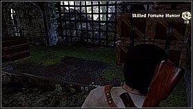 Spanish Silver Coin - after passing through prison cells you have to fight hordes of enemies, including a stationary rifle mounted in one of the windows at the end of the square - Uncharted 1: Chapters 6, 8, 9, 10, 11 - treasures, collectibles - Treasures / Collectibles - Uncharted Drakes Fortune Guide