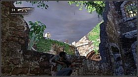 Inside the castle, Nate collected all weapons and run to the exit - Uncharted 1: The Fortress - Chapter 5 walkthrough - Walkthrough - Uncharted Drakes Fortune Guide