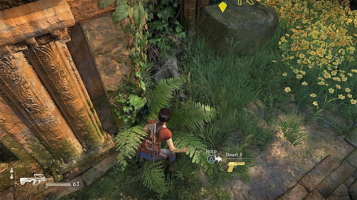 An example of a golden gun - List of Trophies - Trophy Guide - Uncharted: The Lost Legacy Game Guide