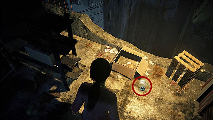 Inside of the tin hut you can also find an orange chest on wheels which can be moved - - Infiltration - Walkthrough - Uncharted: The Lost Legacy Game Guide