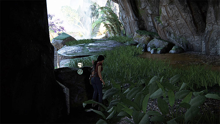 This treasure has been hidden in the cave underneath Ganesha fort in the South-Eastern part of the map - Treasures in Wester Ghats Secrets - Secrets - Uncharted: The Lost Legacy Game Guide