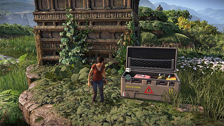 This treasure can be found while you are searching for one of the lockboxes - Treasures in Wester Ghats Secrets - Secrets - Uncharted: The Lost Legacy Game Guide