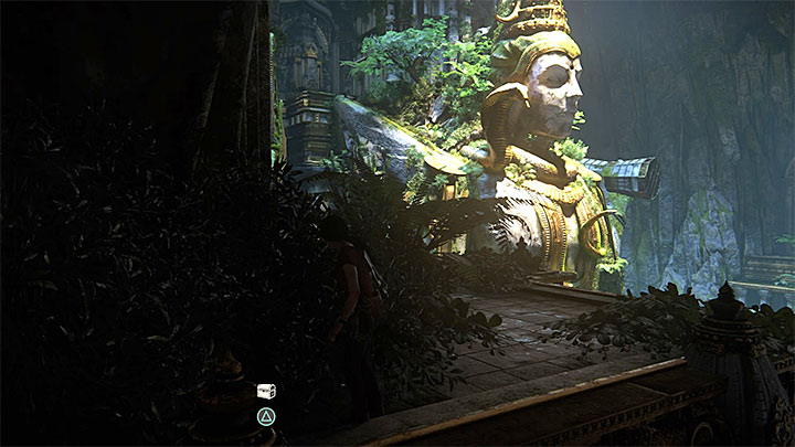 this collectible is also in the upper part of the left ruins - The Lost Legacy All Secrets - Secrets - Uncharted: The Lost Legacy Game Guide
