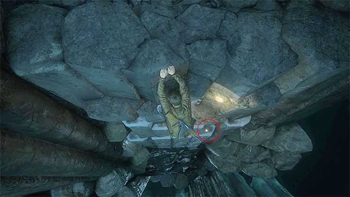 You can locate the third secret in the area where Nate needs to lift Sam up near a ladder to push down an interactive container - Uncharted 4: Chapter 9 Those Who Prove Worthy - treasure list - Treasures - Uncharted 4: A Thiefs End Game Guide