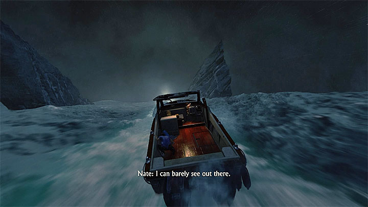 Avoid rocks in the water on your way to the island. - Uncharted 4: Prologue - walkthrough - Walkthrough - Uncharted 4: A Thiefs End Game Guide