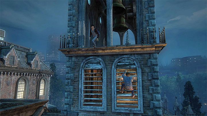 Climb on top of vertical shutters. - Uncharted 4: Chapter 1 The Lure of Adventure - walkthrough - Walkthrough - Uncharted 4: A Thiefs End Game Guide
