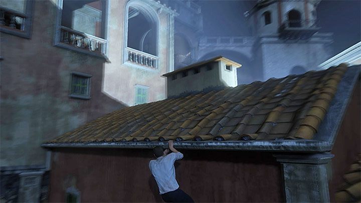 Move left but dont climb the roof too early - Uncharted 4: Chapter 7 Lights Out - walkthrough - Walkthrough - Uncharted 4: A Thiefs End Game Guide