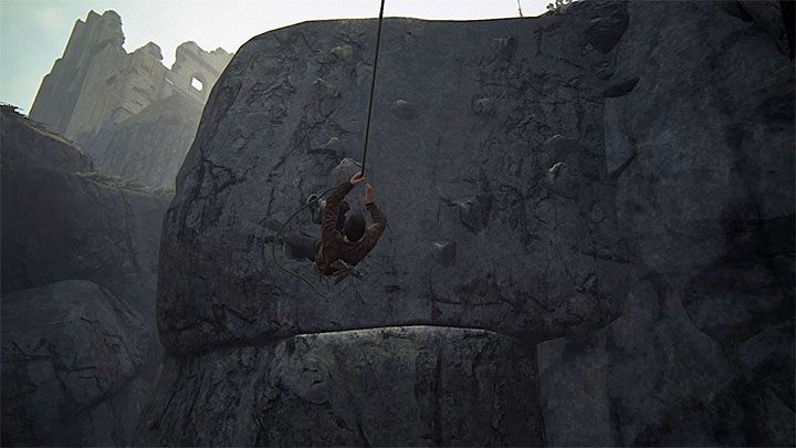 Turn towards the right wall before you start swinging on your rope - Uncharted 4: Chapter 8 The Grave of Henry Avery - walkthrough - Walkthrough - Uncharted 4: A Thiefs End Game Guide