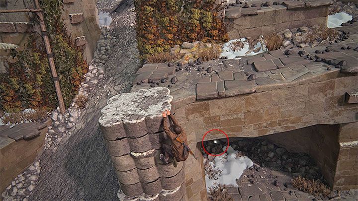 Climb up a concrete object (the one with a pendant wooden pole) - Uncharted 4: Chapter 8 The Grave of Henry Avery - walkthrough - Walkthrough - Uncharted 4: A Thiefs End Game Guide