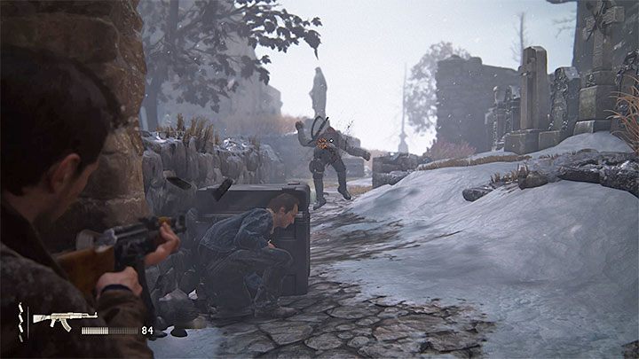 You can fight from a position near the entrance - Uncharted 4: Chapter 8 The Grave of Henry Avery - walkthrough - Walkthrough - Uncharted 4: A Thiefs End Game Guide