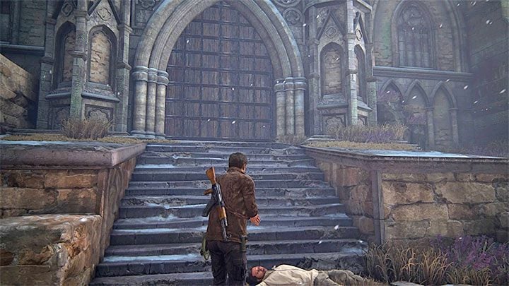 Deal with your enemies and locate the gate presented in the screenshot - Uncharted 4: Chapter 8 The Grave of Henry Avery - walkthrough - Walkthrough - Uncharted 4: A Thiefs End Game Guide