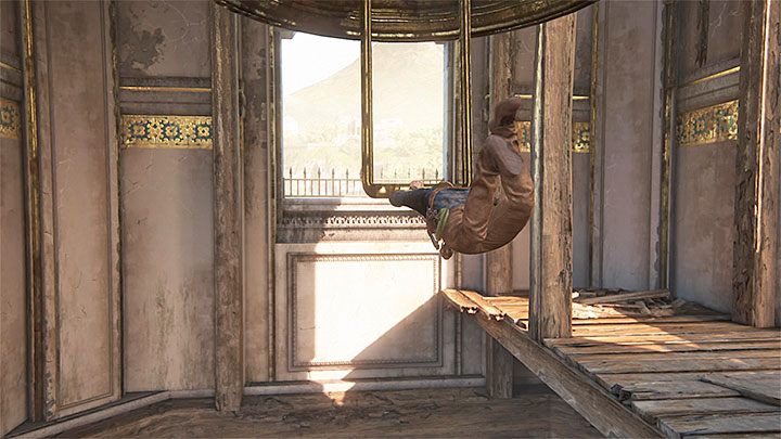 Swing after you grab on to the large bell - Uncharted 4: Chapter 11 Hidden in Plain Sight - walkthrough - Walkthrough - Uncharted 4: A Thiefs End Game Guide