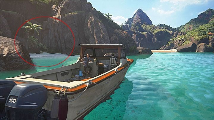 After you find the treasure, go to the nearby beach because there is a larger cave there, which is where you find the fourth Treasure (Persian and Silver Pen Box) - Uncharted 4: Chapter 12 At Sea - walkthrough - Walkthrough - Uncharted 4: A Thiefs End Game Guide