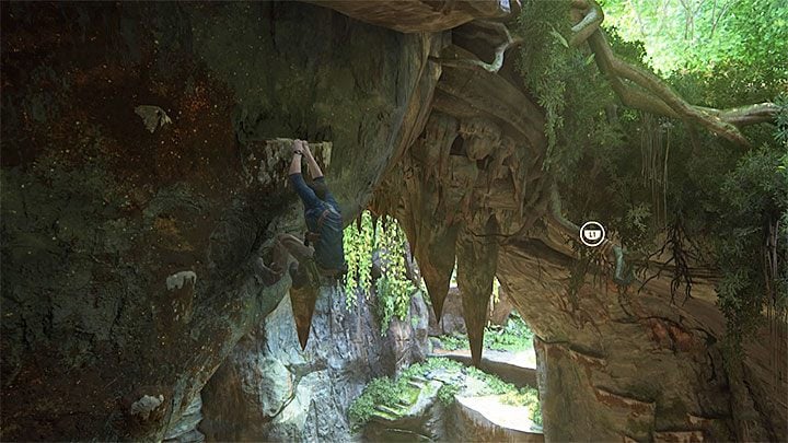 Climb in the cave - Uncharted 4: Chapter 12 At Sea - walkthrough - Walkthrough - Uncharted 4: A Thiefs End Game Guide