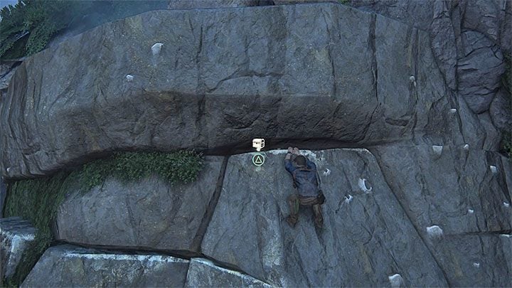 At the end of the initial stage of the chapter you will fall down from a considerable height - Uncharted 4: Chapter 13 Marooned - walkthrough - Walkthrough - Uncharted 4: A Thiefs End Game Guide