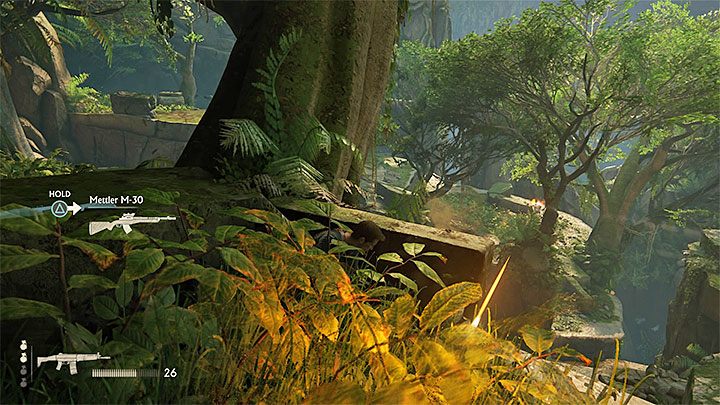 After you start your fire exchange, be stingy with your ammo, because it does not come in excess here - Uncharted 4: Chapter 13 Marooned - walkthrough - Walkthrough - Uncharted 4: A Thiefs End Game Guide