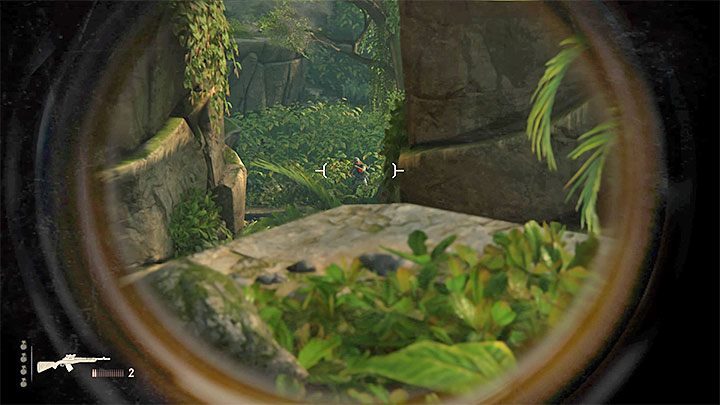 Watch out for the enemy with grenade launcher and the armored one with heavy machine gun. - Uncharted 4: Chapter 13 Marooned - walkthrough - Walkthrough - Uncharted 4: A Thiefs End Game Guide