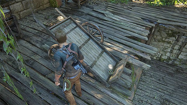 Do not hurry to leave the starting are because there is the first collectible around - Uncharted 4: Chapter 14 Join Me in Paradise - walkthrough - Walkthrough - Uncharted 4: A Thiefs End Game Guide