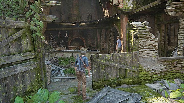 The forge is on the right side of the village - Uncharted 4: Chapter 14 Join Me in Paradise - walkthrough - Walkthrough - Uncharted 4: A Thiefs End Game Guide