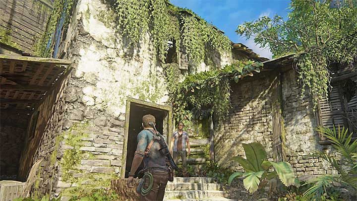 The last building in the first part of the village - Uncharted 4: Chapter 14 Join Me in Paradise - walkthrough - Walkthrough - Uncharted 4: A Thiefs End Game Guide