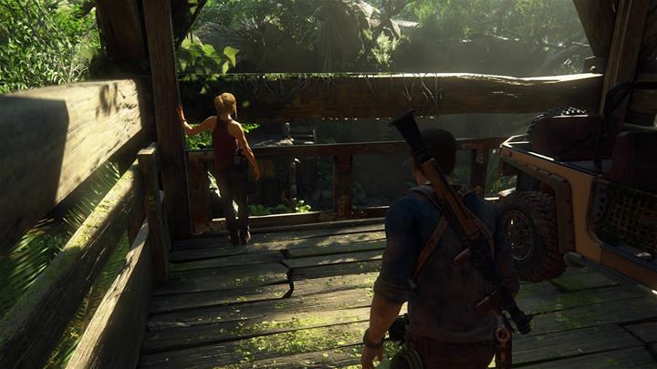 In the lift, Elena will twice start an optional conversation - Uncharted 4: Chapter 17 For Better or Worse - walkthrough - Walkthrough - Uncharted 4: A Thiefs End Game Guide