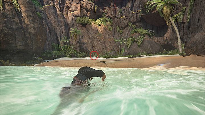 You can unlock the first journal entry at the very beginning of the chapter - Uncharted 4: Journal entries - secrets, puzzles - Secrets and puzzles - Uncharted 4: A Thiefs End Game Guide
