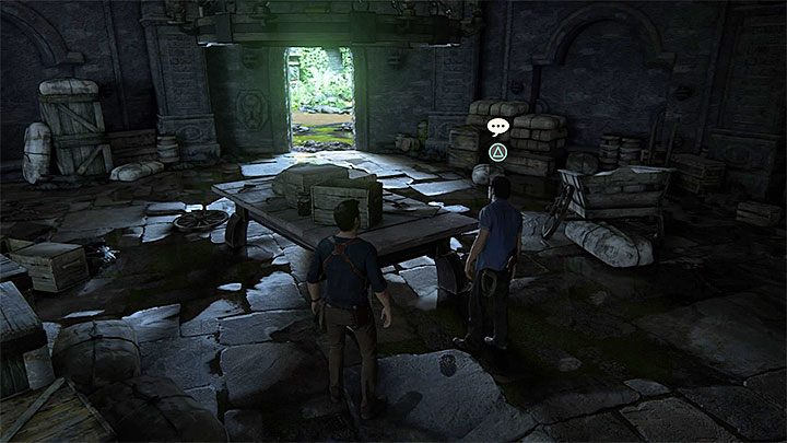 Another optional conversation takes place towards the end of this chapter, during the exploration of the pirate hideout - Uncharted 4: Optional conversations - secrets, puzzles - Secrets and puzzles - Uncharted 4: A Thiefs End Game Guide