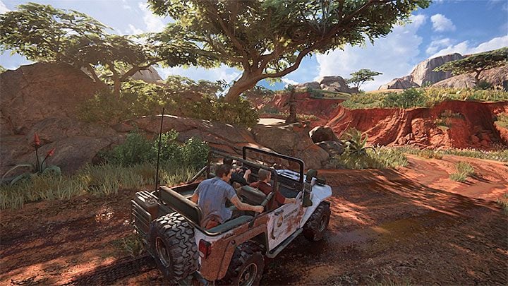 You will come across this cairn soon after you deal with the forth one (right after you cross the unstable wooden bridge) - Uncharted 4: Not a Cairn in the World trophy - all cairns locations - Trophies In Uncharted 4 - Uncharted 4: A Thiefs End Game Guide