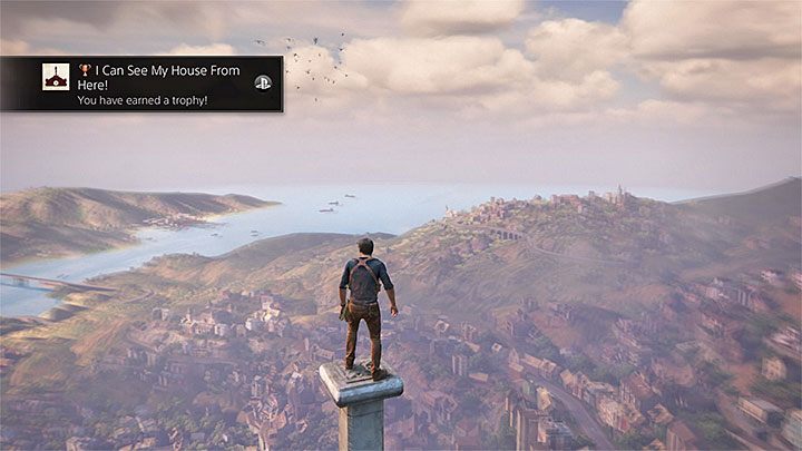 The climb itself is easy - simply, grab onto cornices and ledges - Uncharted 4: Hidden Trophies guide - list of all - Trophies In Uncharted 4 - Uncharted 4: A Thiefs End Game Guide